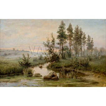 РЕПРОДУКЦИИ НА КАРТИНИ Лятна утринна мъгла (1891)